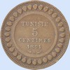 5 centimes 1891
